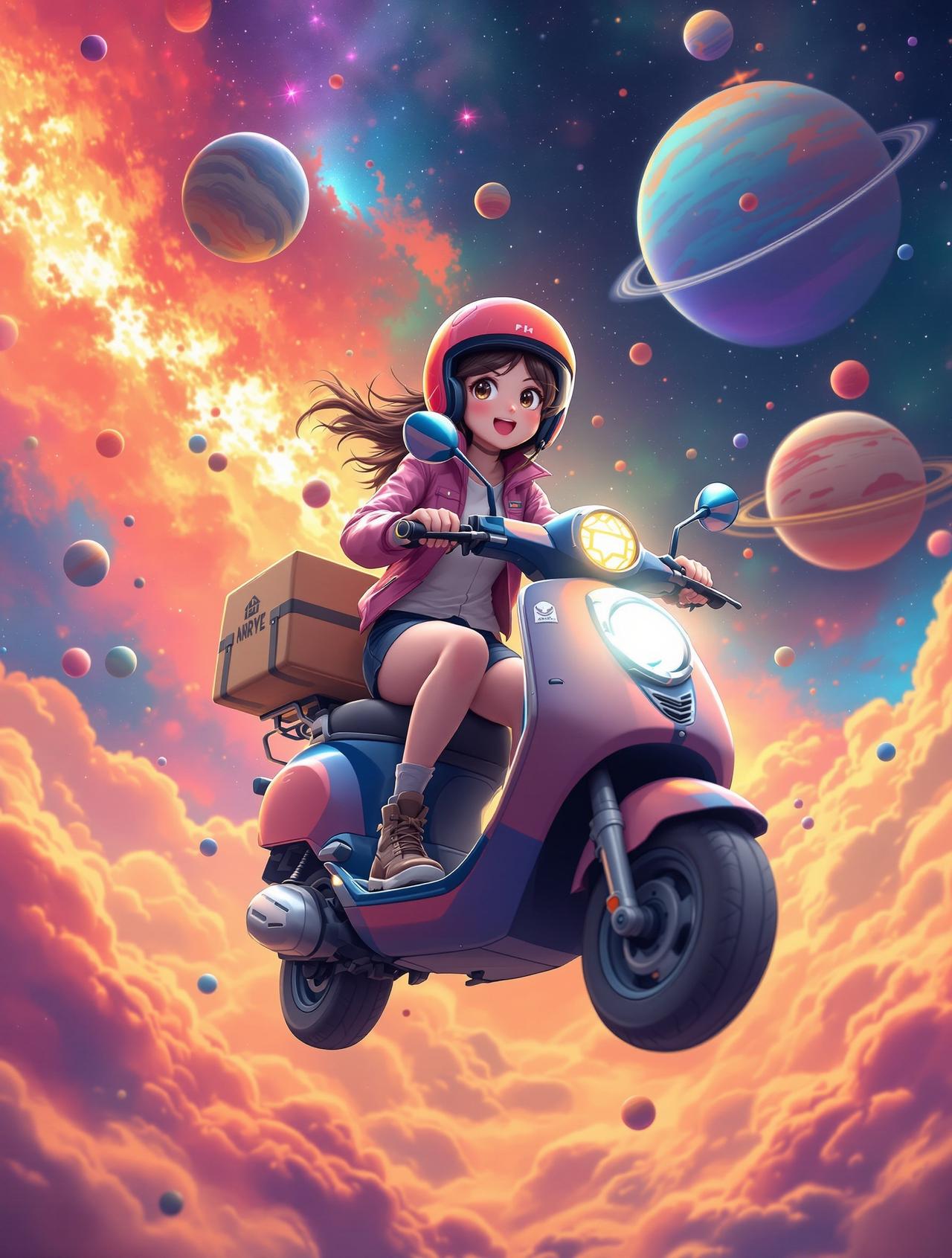 红果原创漫剧 - 星际快递员 - 科幻喜剧