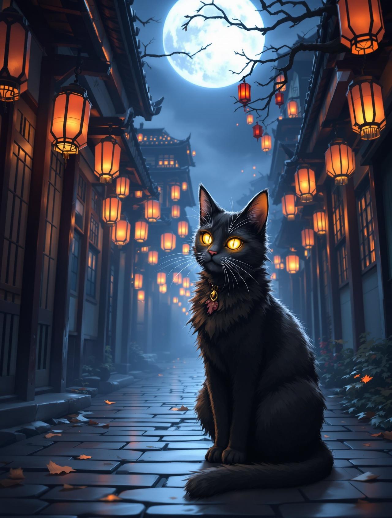 红果原创漫剧 - 灵猫异闻录 第16集 - 午夜钟声
