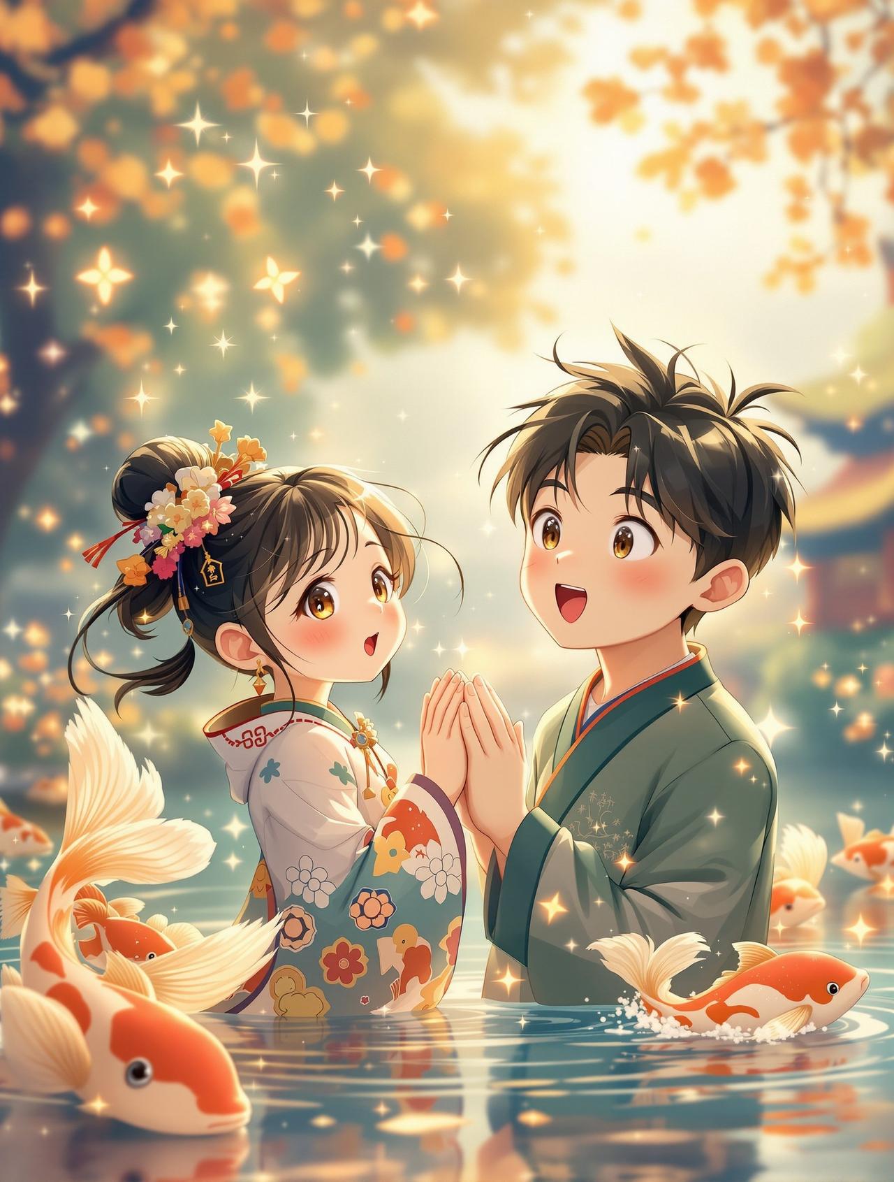 红果原创漫剧 - 锦鲤小福星 - 治愈日常