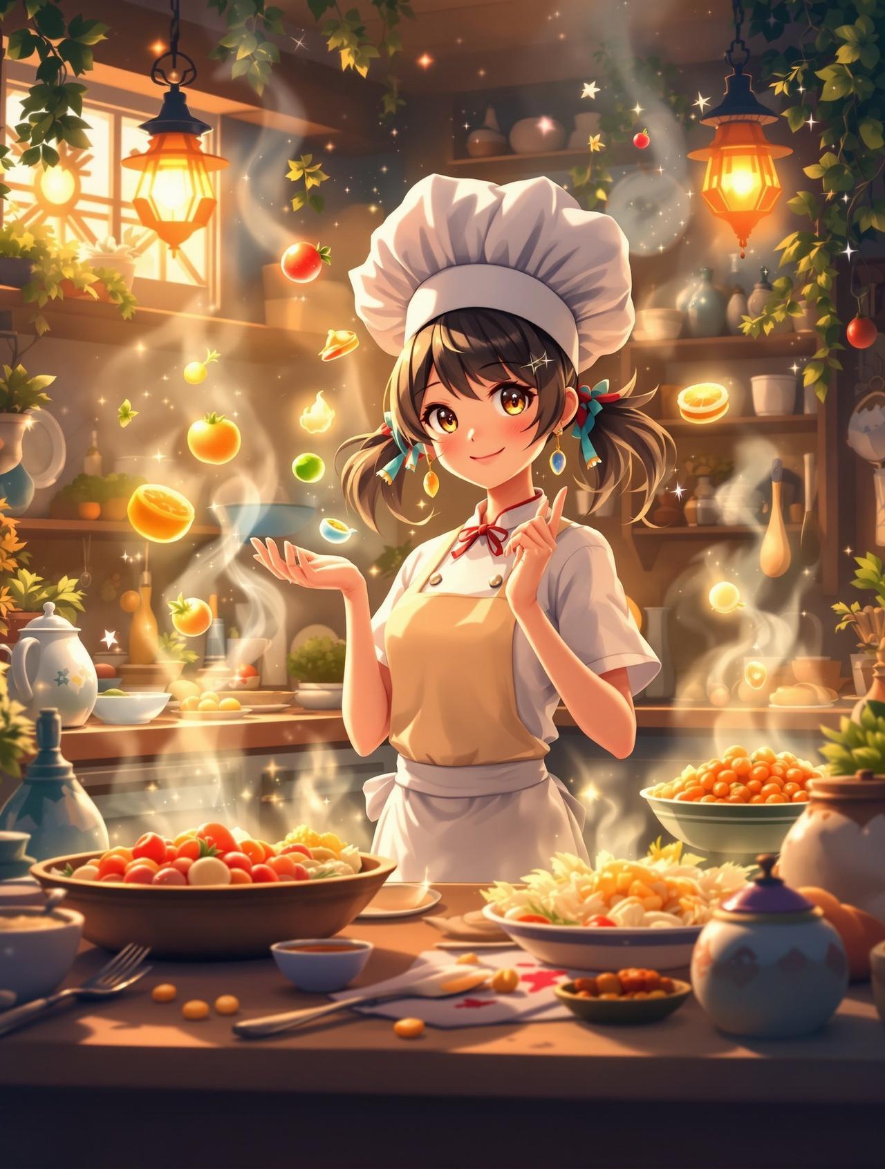 红果原创漫剧 - 食神小当家 - 美食竞技