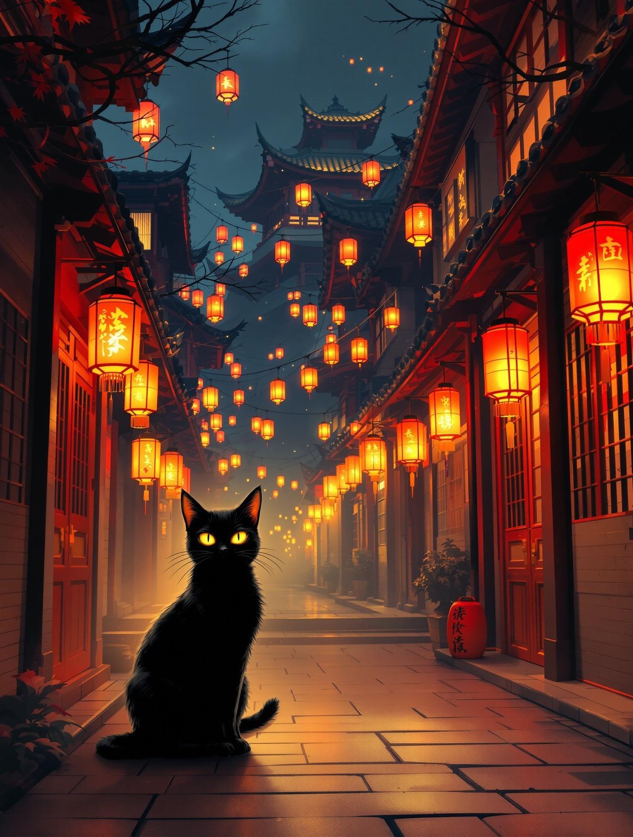 红果原创漫剧 - 灵猫异闻录 - 悬疑推理